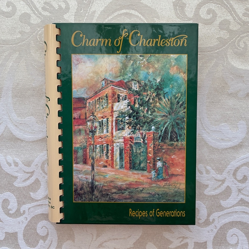 Charm of Charleston Church Cookbook Spiral Bound Hardcover NEW